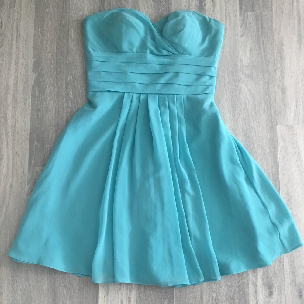 Strapless Flowy Special Occasion Dress